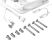 Кулер для корпуса ID-Cooling TF-12025-PRO ARGB TRIO WHITE - Вентиляторы к корпусам  - Вентиляторы к корпусам 