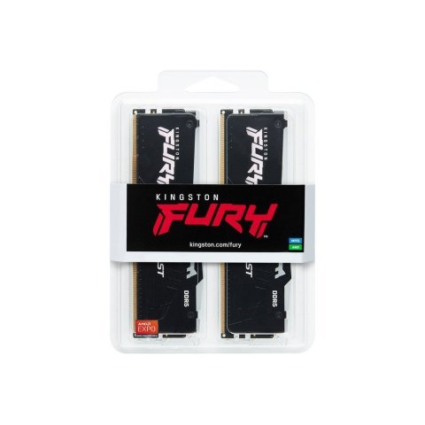 Модуль памяти для компьютера DDR5 64GB (2x32GB) 5200 MHz Beast RGB EXPO Kingston Fury (ex.HyperX) (KF552C36BBEAK2-64) - Нулевой остаток (Feed) - Нулевой остаток (Feed)