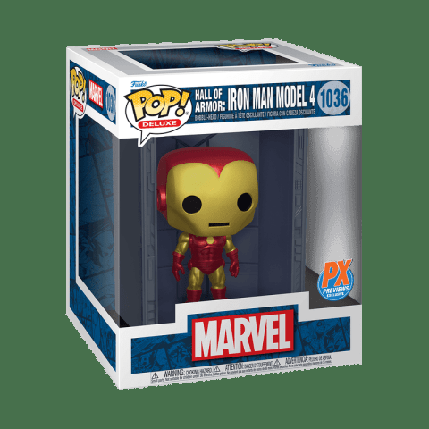 Фігурка Funko Marvel Iron Man Hall of Armor Model 4 фанко Залізна людина PX Exclusive 1036 - -