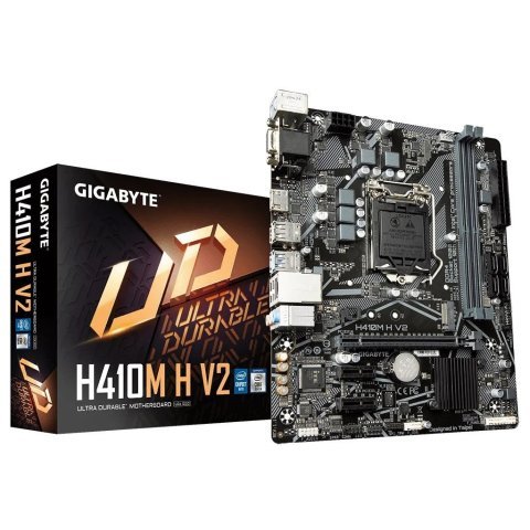 Материнская плата GIGABYTE H410M H V2 - Нулевой остаток (Feed)  - Нулевой остаток (Feed) 