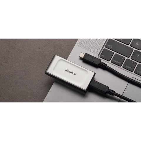 Накопитель SSD USB Type-C 500GB XS2000 Kingston (SXS2000/500GA) - Нулевой остаток (Feed) - Нулевой остаток (Feed)