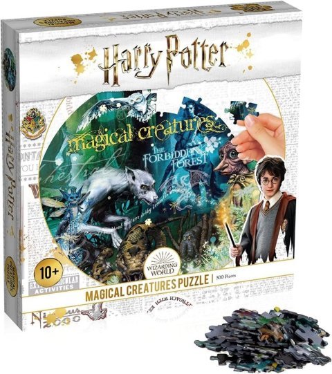Пазл Гаррі Поттер Чарівні істоти Harry Potter Magical Creatures Puzzle (500 деталей) -   -  