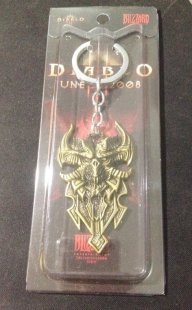 Брелок Diablo III Logo Metal bronze