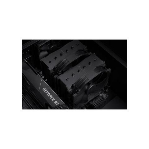 Кулер для процессора Noctua NH-D15 CHROMAX.BLACK - Нулевой остаток (Feed)  - Нулевой остаток (Feed) 