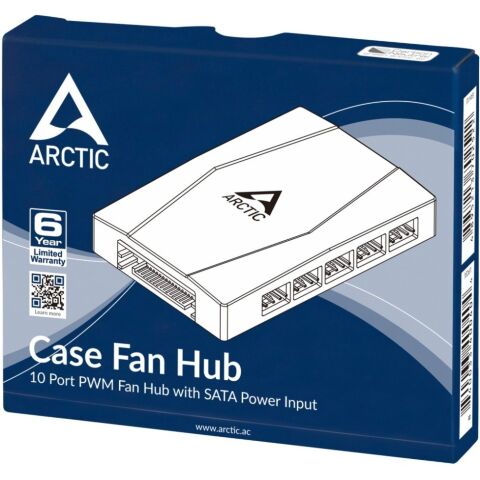Контроллер вентилятора Arctic CASE FAN HUB (ACFAN00175A) - Нулевой остаток (Feed)  - Нулевой остаток (Feed) 