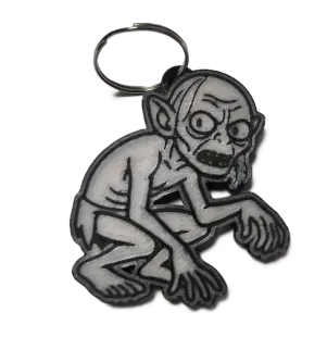 Брелок Lord of the Rings Gollum Keychain Голум ABS пластик 5 см.