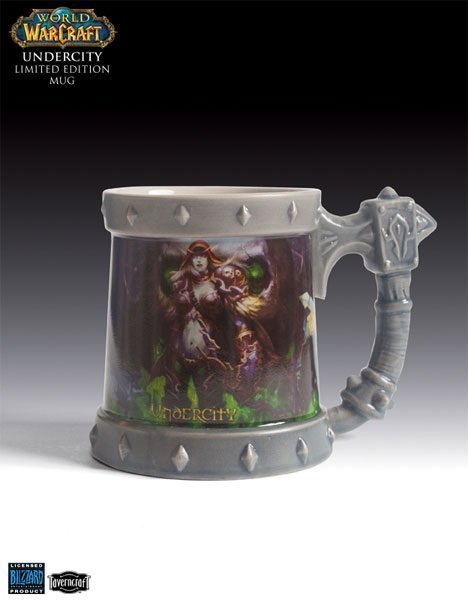 Кружка TavernCraft Warcraft City Mugs Undercity Sylvanas чашка Варкрафт Подгород Сильвана 530 мл. - -