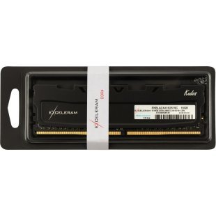 Модуль памяти для компьютера DDR4 16GB 2666 MHz Black Kudos eXceleram (EKBLACK4162619C)