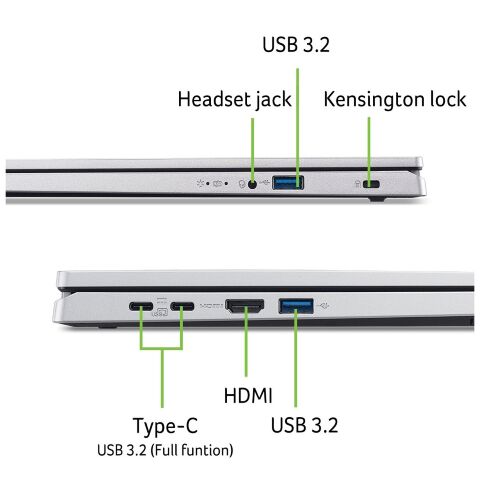 Ноутбук Acer Aspire Go 15 AG15-71P-59CN (NX.J6SEU.00A) - Нулевой остаток (Feed) - Нулевой остаток (Feed)