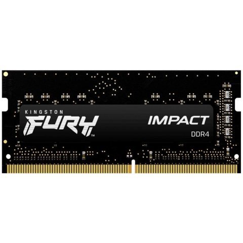 Модуль памяти для ноутбука SoDIMM DDR4 16GB 3200 MHz Impact Kingston Fury (ex.HyperX) (KF432S20IB/16) - Модули памяти к ноутбукам  - Модули памяти к ноутбукам 
