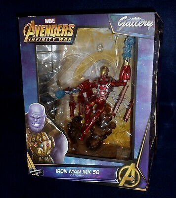 Фигурка Diamond Select Toys Marvel Gallery: Avengers Infinity War: Iron Man Mk50 Diorama Figure - -