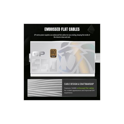 Блок питания Gamemax 550W (GP 550B WH) - Блоки питания  - Блоки питания 