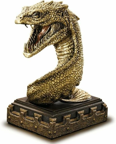 Фігурка підставка для книг Noble Collection Harry Potter Basilisk Bookends Гаррі Поттер Василіск - -