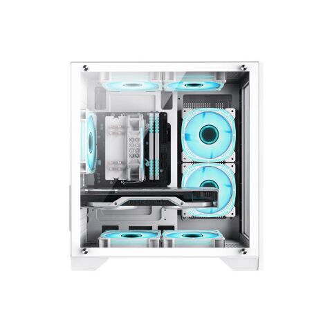 Корпус для ПК Gamemax Infinity Mini White - Нулевой остаток (Feed) - Нулевой остаток (Feed)