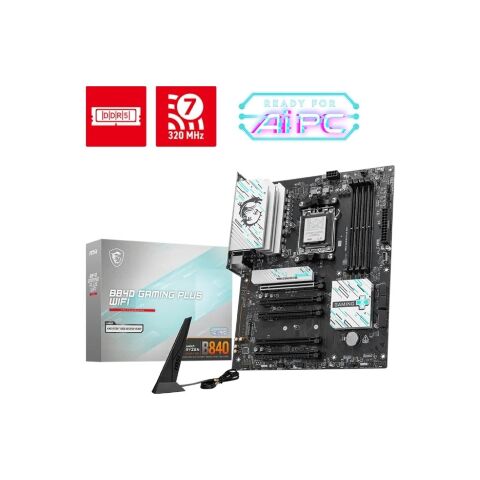 Материнская плата MSI B840 GAMING PLUS WIFI - Системные (материнские) платы  - Системные (материнские) платы 
