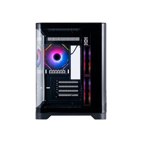 Корпус для ПК 1stPlayer UV5-BK-2FC7R-1FC7 - Нулевой остаток (Feed) - Нулевой остаток (Feed)