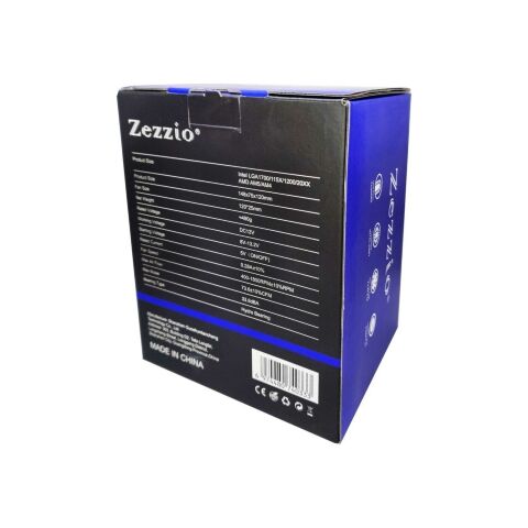 Кулер для процессора Zezzio ZH-C400 V2 - Нулевой остаток (Feed) - Нулевой остаток (Feed)