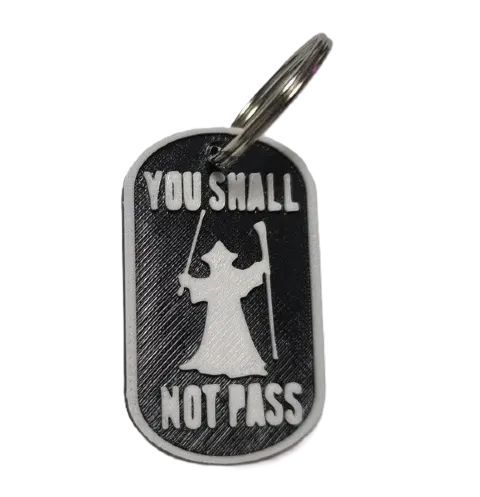 Брелоки Lord of the Rings Gandalf Keychain Гендальф ABS пластик 5 см. -   -  