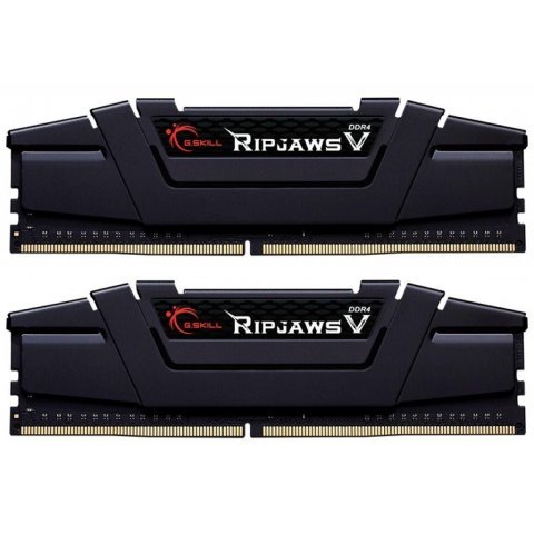 Модуль памяти для компьютера DDR4 64GB (2x32GB) 3200 MHz RipjawsV G.Skill (F4-3200C16D-64GVK) - Нулевой остаток (Feed) - Нулевой остаток (Feed)
