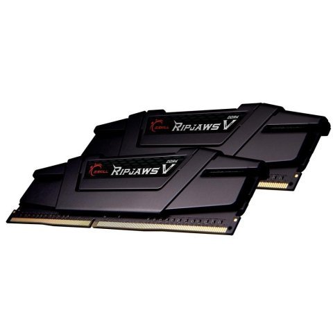 Модуль памяти для компьютера DDR4 64GB (2x32GB) 3200 MHz RipjawsV G.Skill (F4-3200C16D-64GVK) - Нулевой остаток (Feed) - Нулевой остаток (Feed)