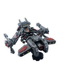 Mega Bloks StarCraft II Battlecruiser (Эксклюзивное издание) BlizzCon 2013 (собран) оригинальный бокс