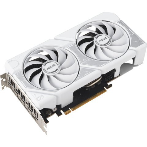 Видеокарта ASUS GeForce RTX5060 8Gb DUAL WHITE OC (DUAL-RTX5060-O8G-WHITE) - Видеокарты  - Видеокарты 