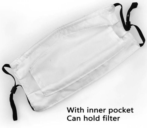 Маска защитная для лица Fighter Pilot Helmet + 2 угольных фильтра -   -  