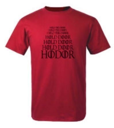 Футболка чоловіча HODOR Game of Thrones (розмір XL) -   -  