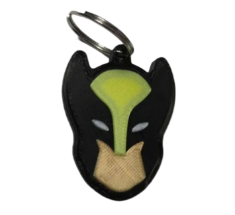 Брелок Marvel Wolverine Keychain Росомаха ABS пластик 5 см. -   -  