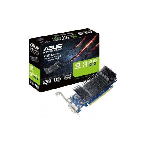 Видеокарта ASUS GeForce GT1030 2048Mb Silent (GT1030-SL-2G-BRK) - Нулевой остаток (Feed) - Нулевой остаток (Feed)