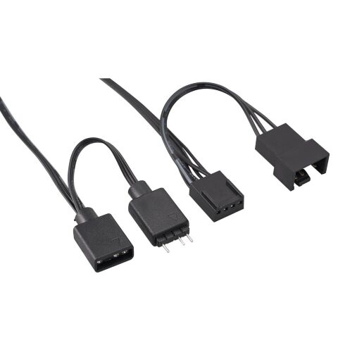 Кулер для корпуса 1stPlayer FS7 Black (FS7-BK-1IN1) - Нулевой остаток (Feed) - Нулевой остаток (Feed)