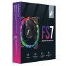Кулер для корпуса 1stPlayer FS7 Black (FS7-BK-1IN1)