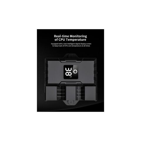 Кулер для процессора Gamemax Gamma 90 Digital BK - Нулевой остаток (Feed) - Нулевой остаток (Feed)