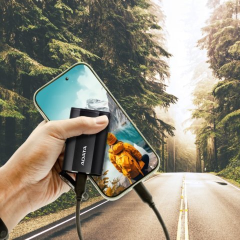 Накопитель SSD USB 3.2 4TB ADATA (SD810-4000G-CBK) - Внутренние SSD - Внутренние SSD