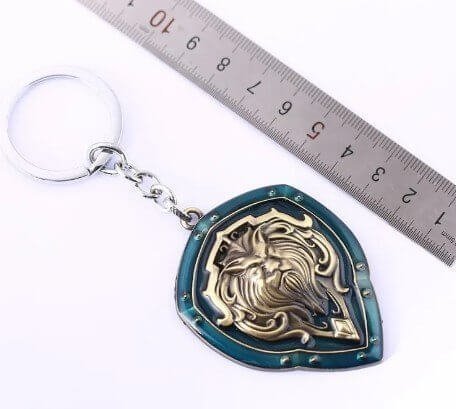 Брелок World of Warcraft Alliance Keychain Варкрафт Альянс метал - -