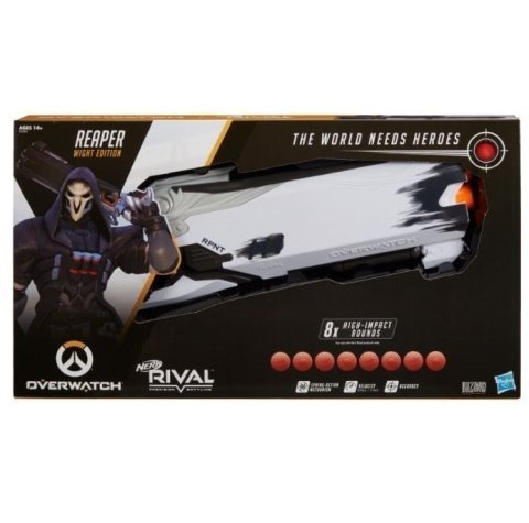Overwatch Wight Reaper Nerf Rival Blaster Овервотч оружие игрушка -   -  