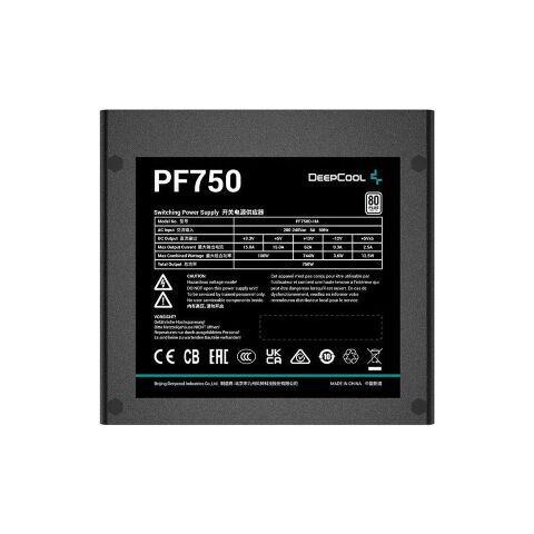 Блок питания Deepcool 750W (R-PF750D-HA0B-EU) - Нулевой остаток (Feed)  - Нулевой остаток (Feed) 