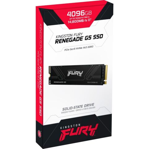 Накопитель SSD M.2 2280 4TB FURY Renegade G5 Kingston (SFYR2S/4T0) - Нулевой остаток (Feed)  - Нулевой остаток (Feed) 