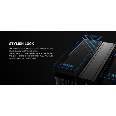 Кулер для процессора ID-Cooling FROZN A620 Pro SE - Нулевой остаток (Feed) - Нулевой остаток (Feed)