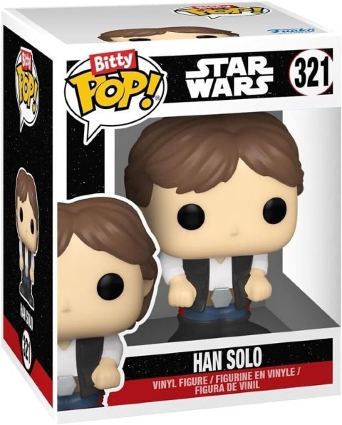 Фігурки Funko Bitty Ride: Star Wars Han Solo with Millenium Falcon фанко Хан Соло та Сокіл тисячоліття - -