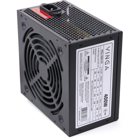 Блок питания Vinga 400W (PSU-400-F3) - Нулевой остаток (Feed)  - Нулевой остаток (Feed) 