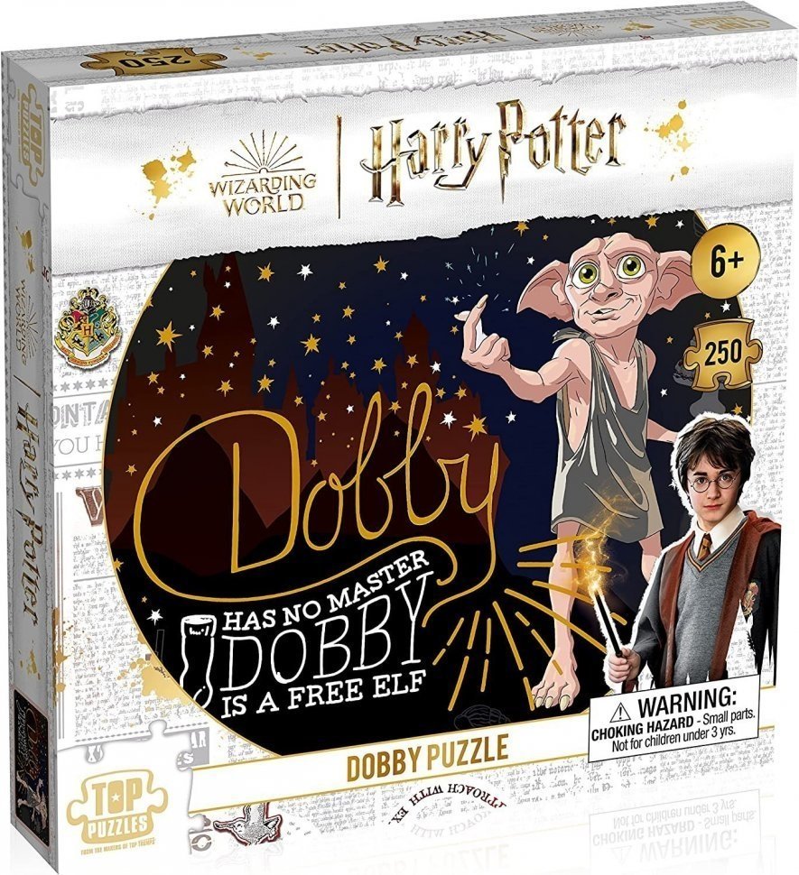 Пазл Winning Moves Гарри Поттер Добби Harry Potter Dobby Puzzle (250 деталей)
