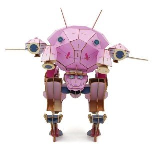 Конструктор из дерева 3D Overwatch D.Va 18" IncrediBuilds Collectible Wood Model 45 см