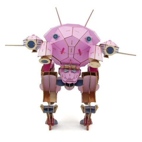 Конструктор из дерева 3D Overwatch D.Va 18" IncrediBuilds Collectible Wood Model 45 см - -