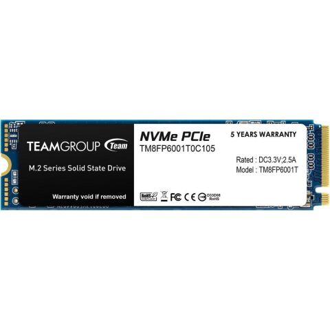 Накопитель SSD M.2 2280 1TB Team (TM8FP6001T0C101) - Внутренние SSD - Внутренние SSD