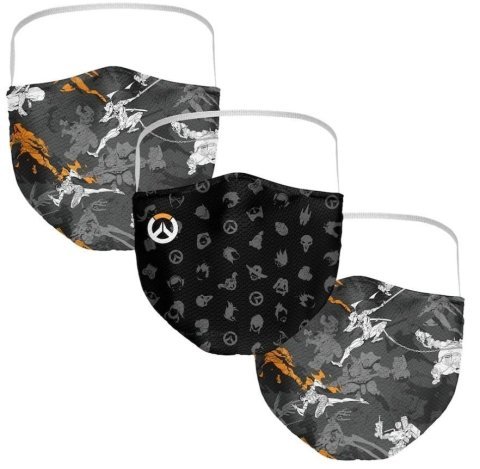 Маска защитная для лица Overwatch Face Covering (набор из 3 шт.) -   -  