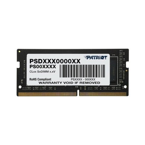 Модуль памяти для ноутбука SoDIMM DDR4 8GB 3200 MHz Patriot (PSD48G32002S) - Нулевой остаток (Feed) - Нулевой остаток (Feed)