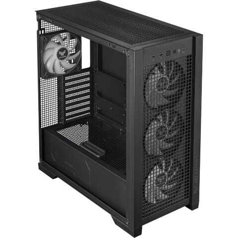 Корпус для ПК ASUS TUF Gaming GT302 ARGB Black (90DC00I0-B19000) - Нулевой остаток (Feed)  - Нулевой остаток (Feed) 