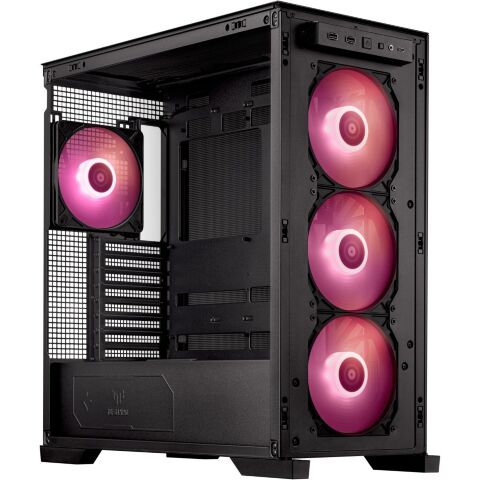 Корпус для ПК ASUS TUF Gaming GT302 ARGB Black (90DC00I0-B19000) - Нулевой остаток (Feed)  - Нулевой остаток (Feed) 