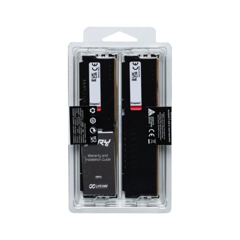 Модуль памяти для компьютера DDR5 64GB (2x32GB) 5600 MHz Fury Beast Black Kingston Fury (ex.HyperX) (KF556C36BBE2K2-64) - Нулевой остаток (Feed)  - Нулевой остаток (Feed) 